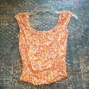 Floral tank top